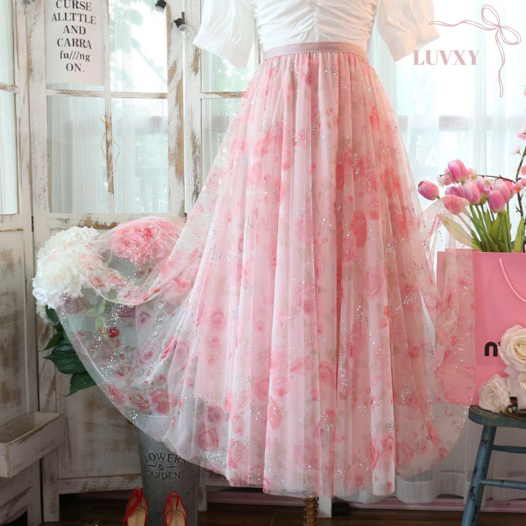 ロゼブロッサム・プリンセススカート♥LA286
