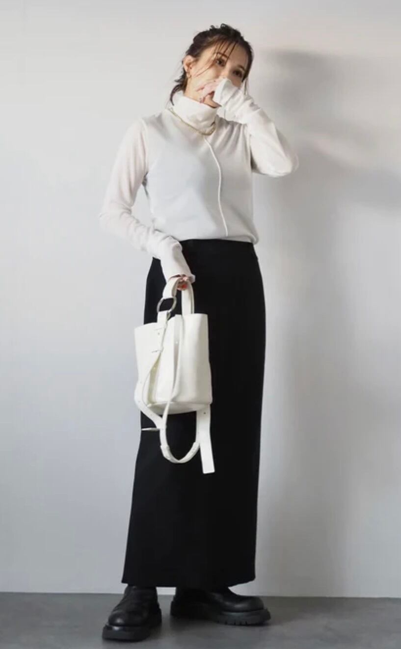 ANIECA 】 High neck ANC Sheer Tops | valance 福井｜レディース