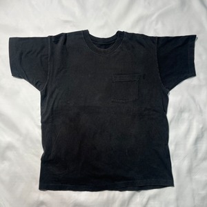 〜90’s black Pocket T shirt blank single stitch