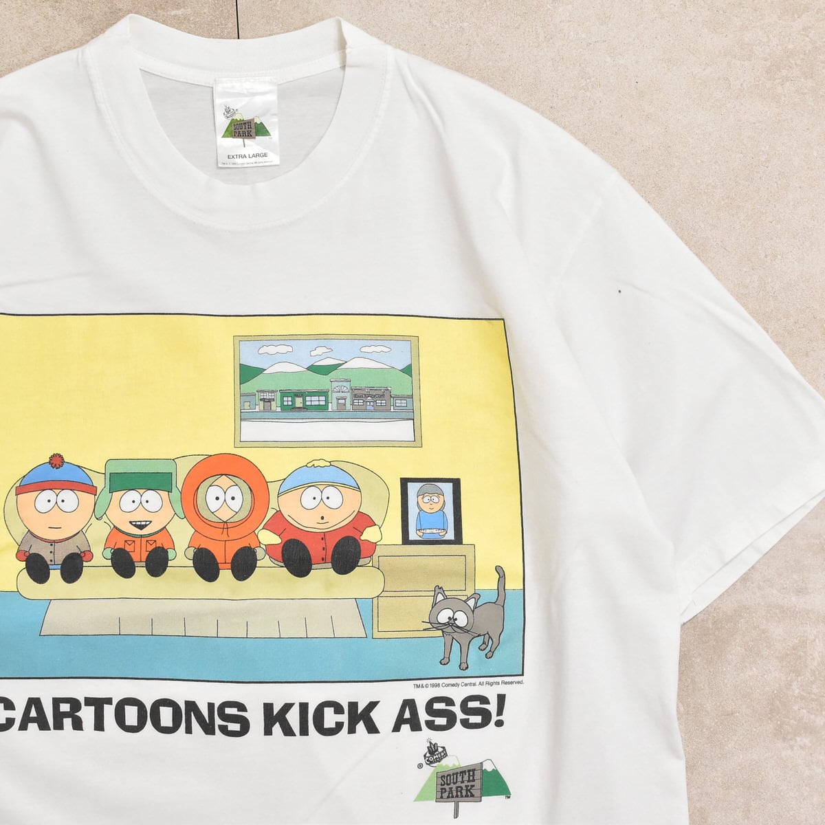 EVER CLEAR バンドTシャツ　south parkSimpsons
