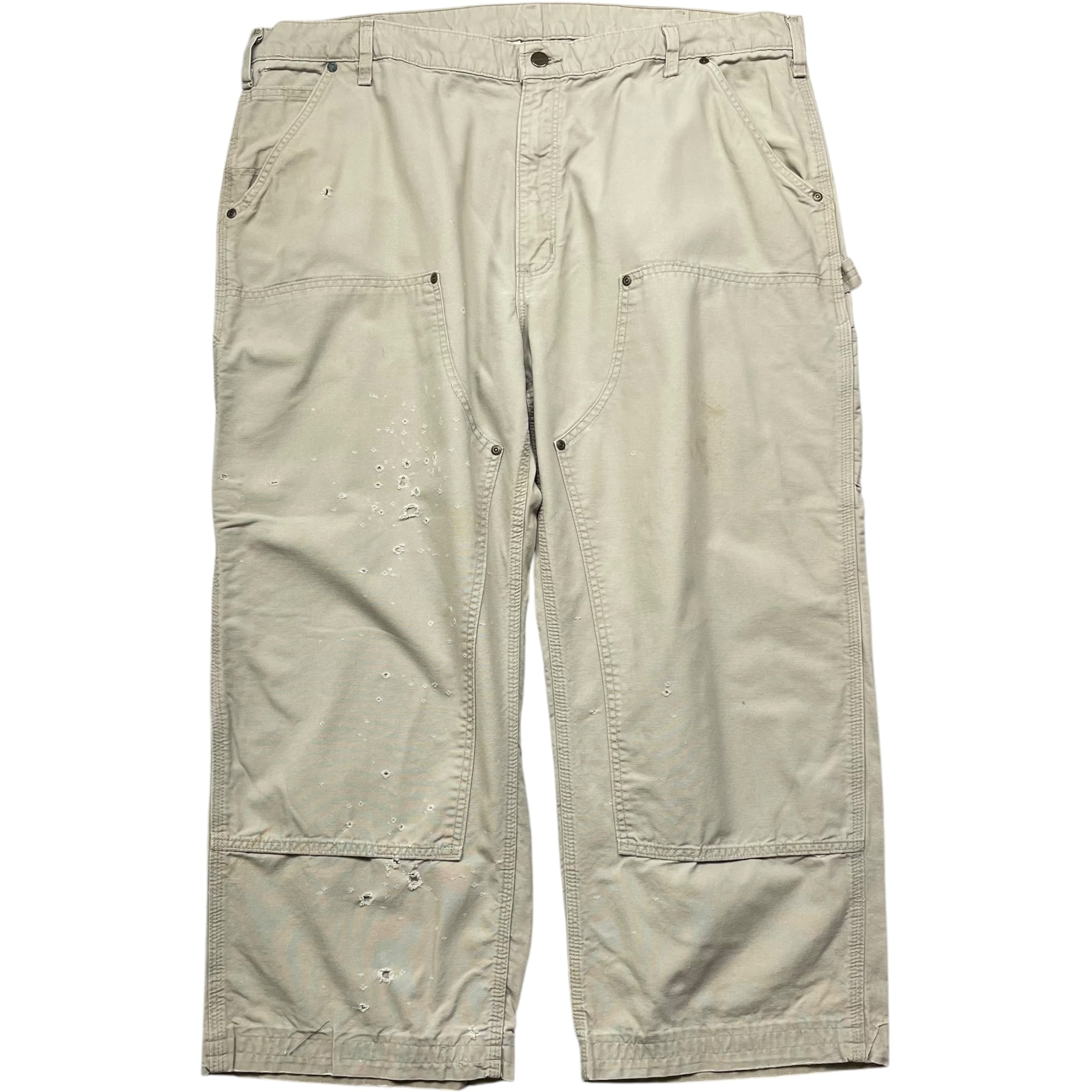 《実寸W43 L25》Carhartt カーハート ワークパンツ ペインターパンツ ダブルニー no.5061