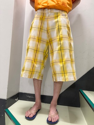 00's nes チェックショーツ