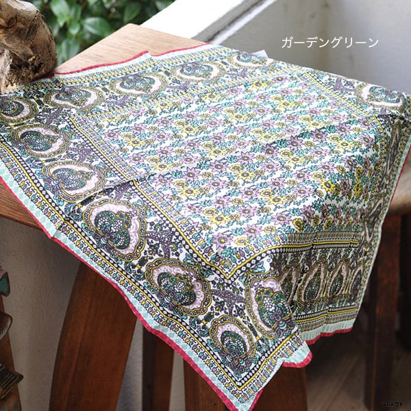 送料無料 メール便発送 】 ハンカチ インドハンカチ ホワイトデー