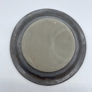 『鈴木智子(いにま陶房)』ﾘﾑﾌﾟﾚｰﾄB　墨黒化粧　2110900158669B