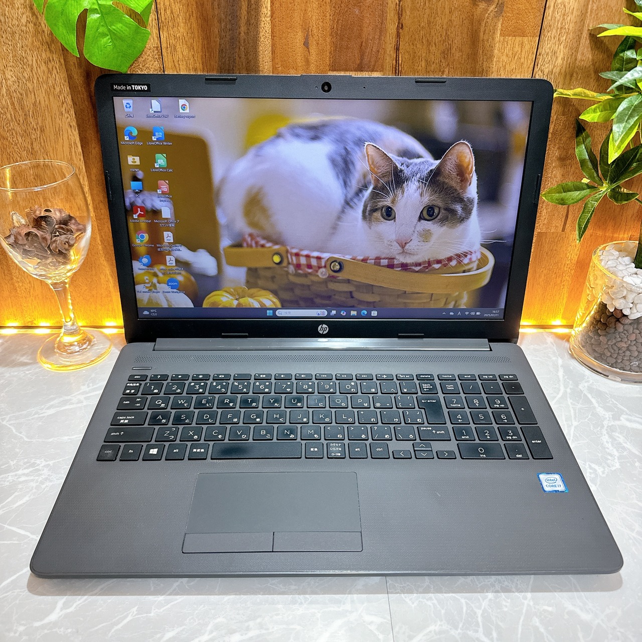 人気/ HP 250 G7 / 最高峰Core i7第8世代/ メモリ16GB/SSD256GB/オススメ/ノートパソコン