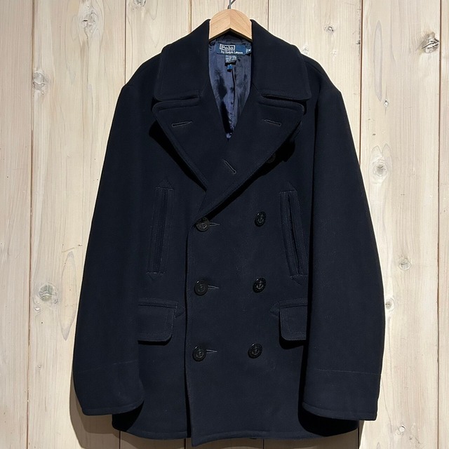 【a.k.a.C.a.k.a】"Polo by Ralph Lauren" Vintage Wool Pea Coat