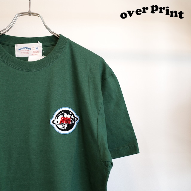 【over print】Velbed emblem Tee