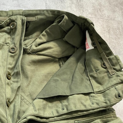 70-80s ベルギー軍 実物 m64 非対称ポケット 2D w30 詳細写真8