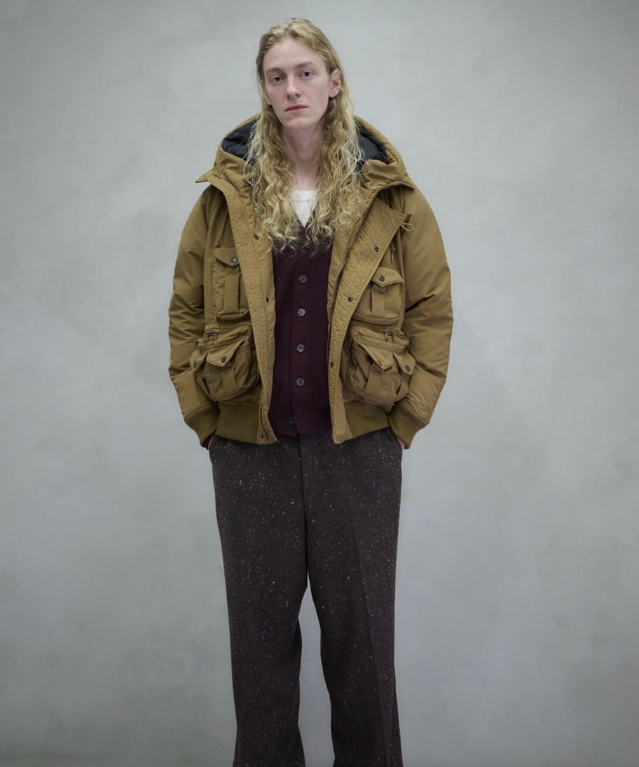 【美品】UNUSED アンユーズド Jacket SUPER140’s サイズ2 Padded duck jacket | UNUSED(アンユーズド) / アウター ブルゾン