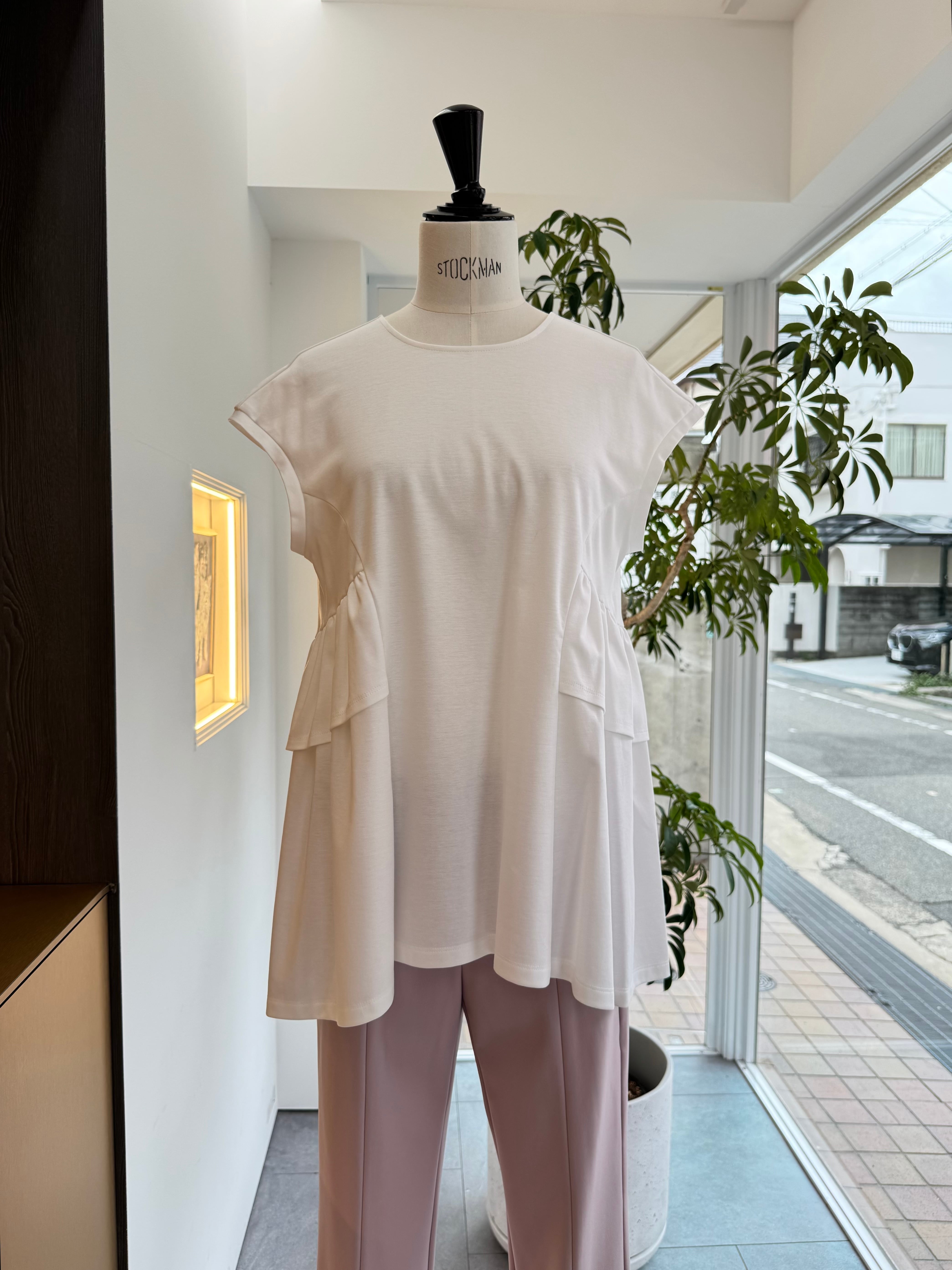 ボーダーズアットバルコニー バックボーダーTEE 2色展開 | FLICKA ASHIYA