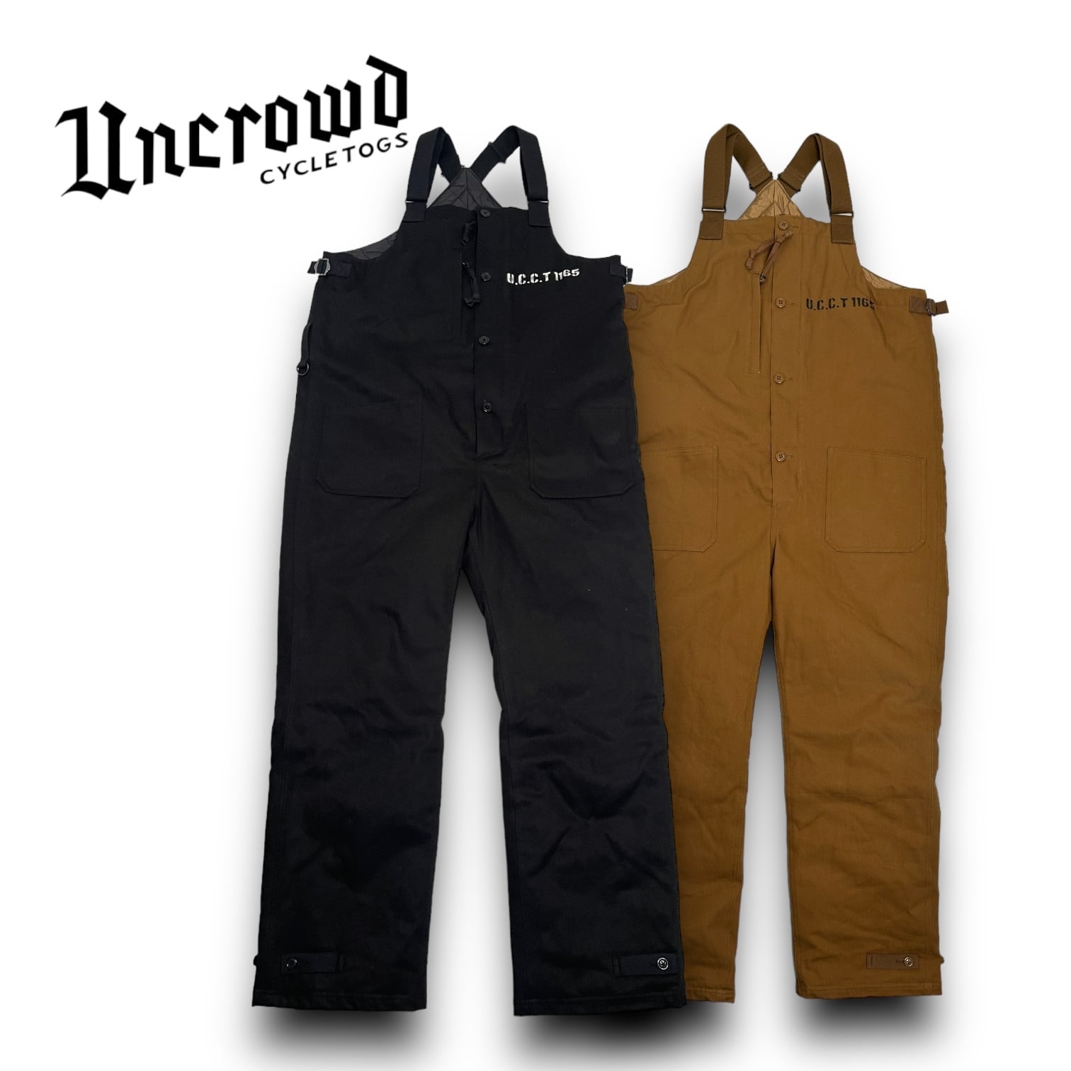 UNCROWD/アンクラウド　DUCK DECK PANTS カーキ　MMain100%Cotton