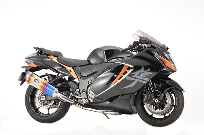 Hayabusa('21～'25) GT SPEC チタン フルエキゾースト ツイン チタン
