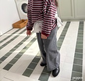 PEPPER 26/SP Pepper-speckled striped T-shirt