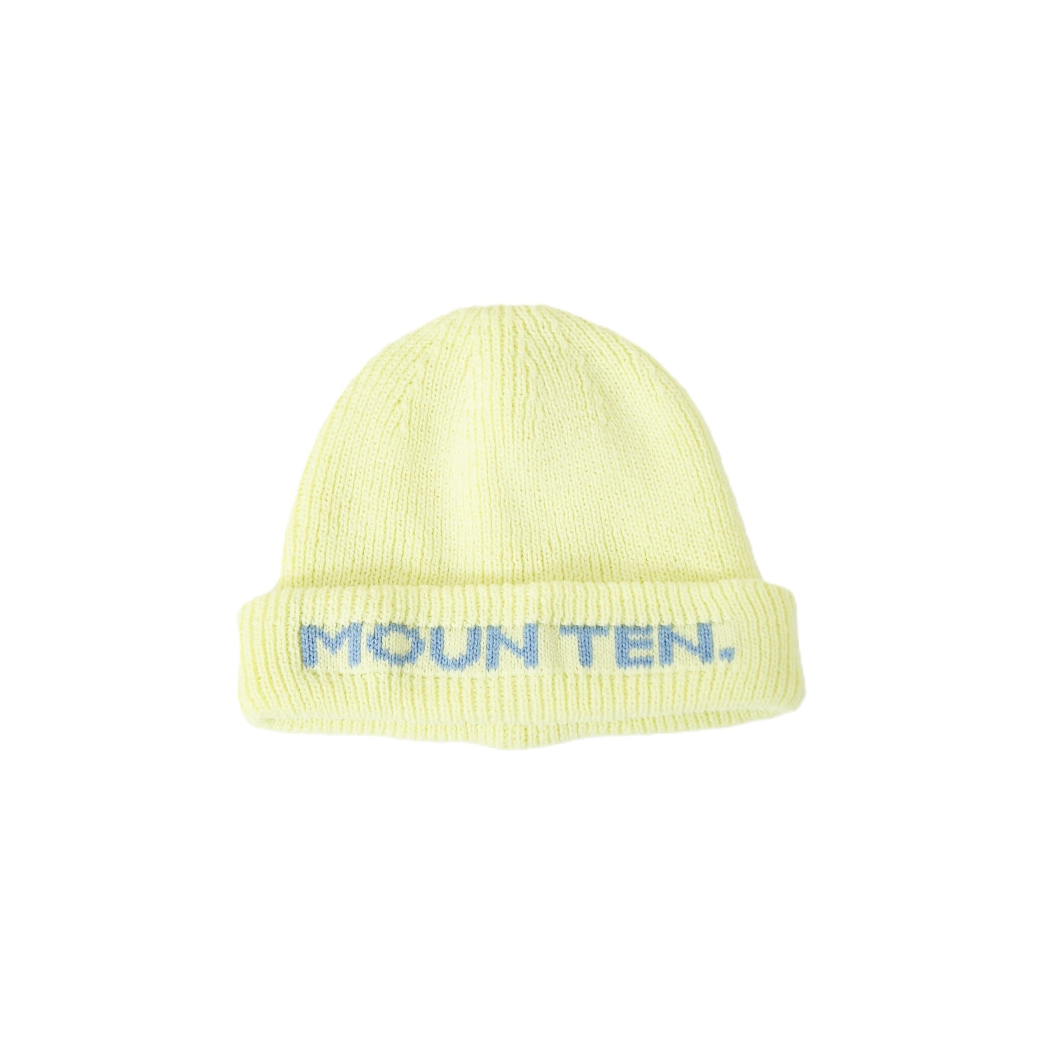 MOUN TEN. 26SS 】 MOUN TEN. watch cap / MA74-1958a / lemon | 世界