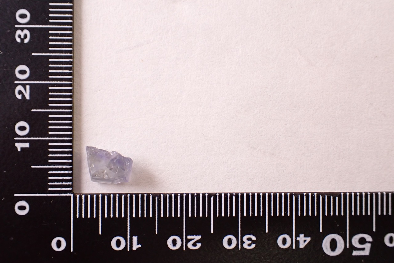 【原石セット】タンザナイト　0.79ct/2.66ct　[D3-405]