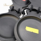 フラメンコ 小物 パリージョ カスタネット ブラック系 FILIGRANA 楽器 小道具 舞台 ペア 両手 黒 ケース付き 発表会 レッスン 練習 ダンス小物 パフォーマンス フラメンコ用品