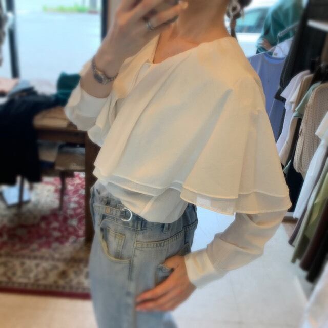 限定数のみ PASSIONE パシオーネ デニム 半袖 フリル - 通販 - www