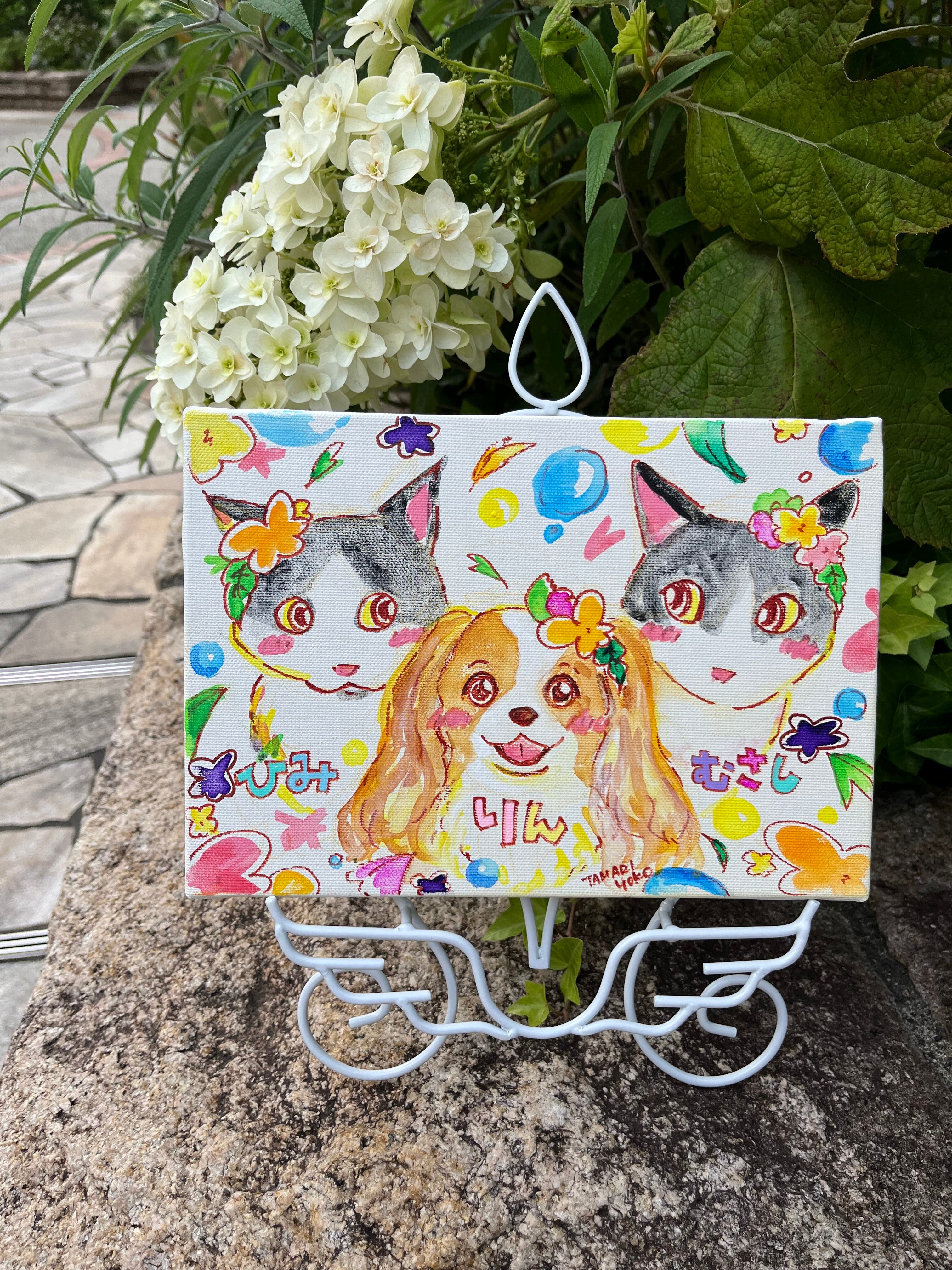 【キャンバスS】コンパクトで飾りやすい＆送りやすい作品