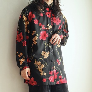 beautiful flower pattern design shirt