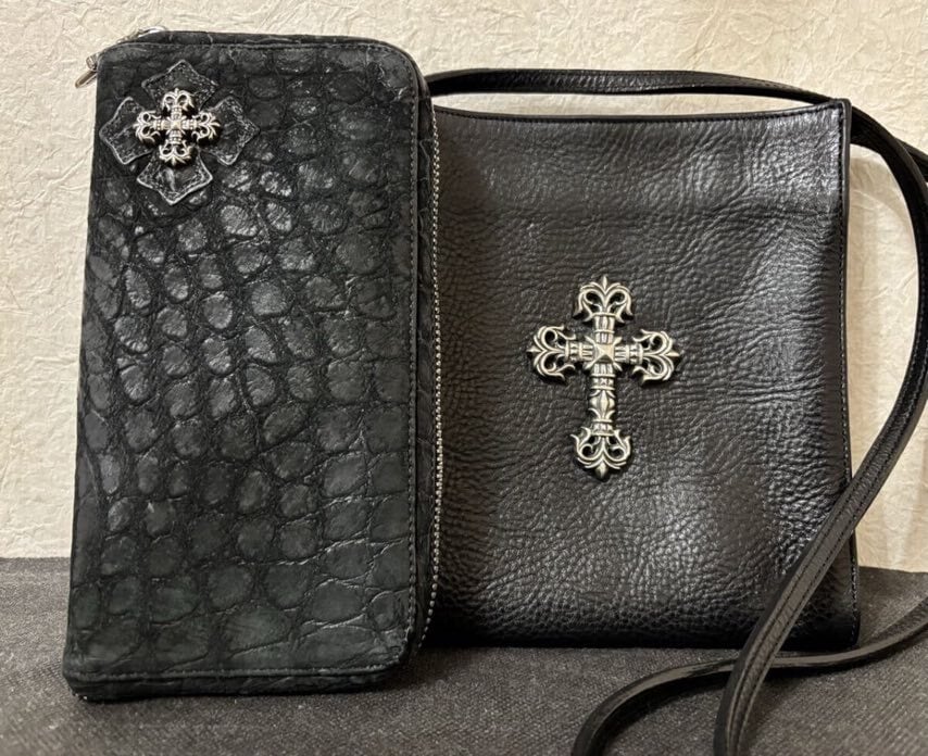 CHROME HEARTS クロムハーツ スクエア フィリグリークロス ショルダー