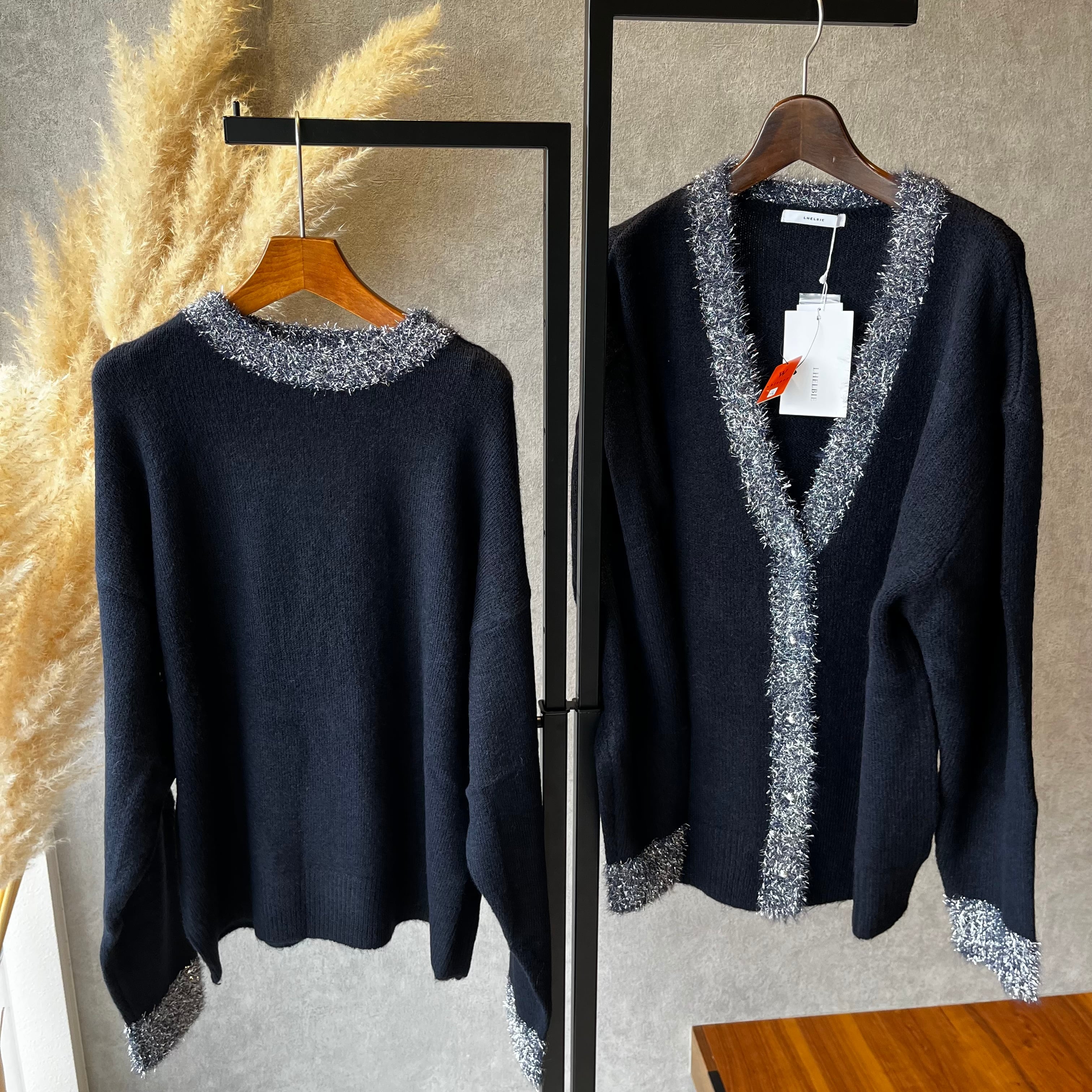 LHELBIE アンサンブルラメニット(☆N) | whispermusee