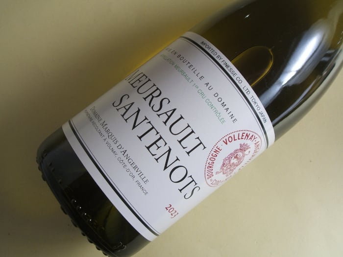 ムルソー 1級 サントノ 2023年 マルキ・ダンジェルヴィル