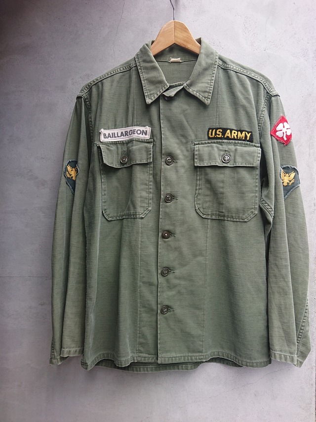 1960s US ARMY UTILITY SHIRTS