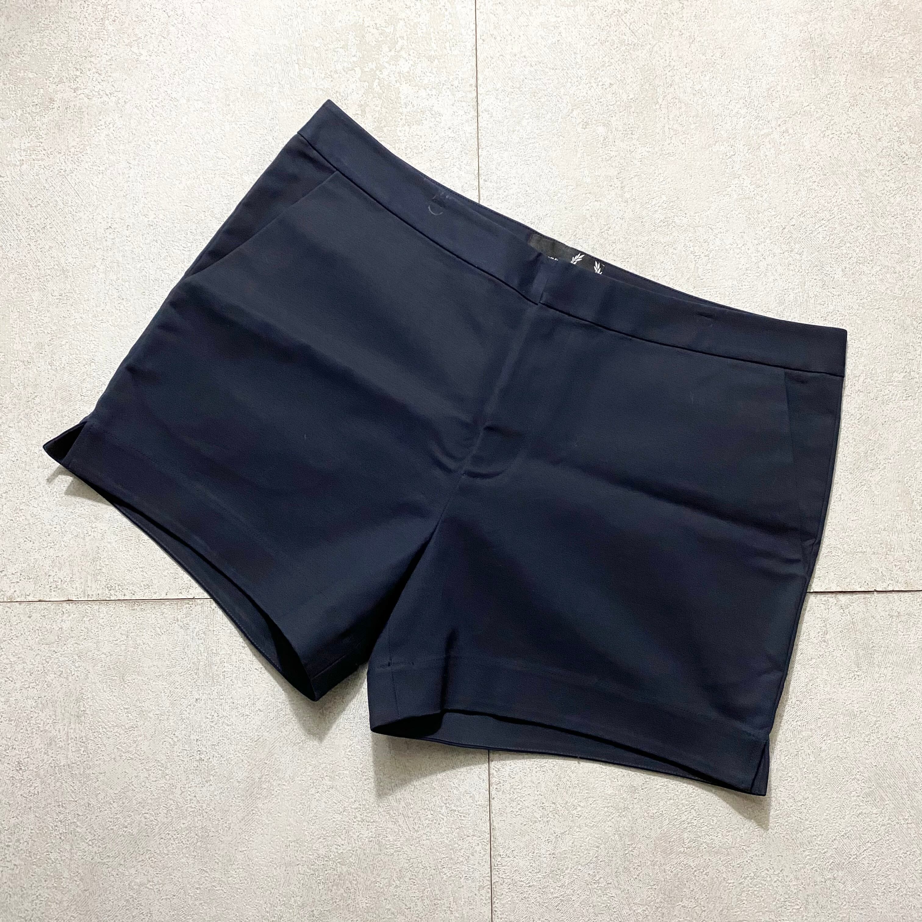 RAF SIMONS×FRED PERRY cotton shorts | NOIR ONLINE