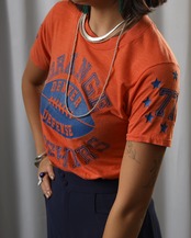 1970's Orange Crusher / Printed T-Shirt