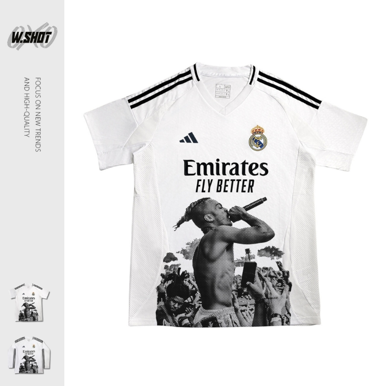 VINTAGE ストリート XXX Tentacion サッカーTシャツ T2268