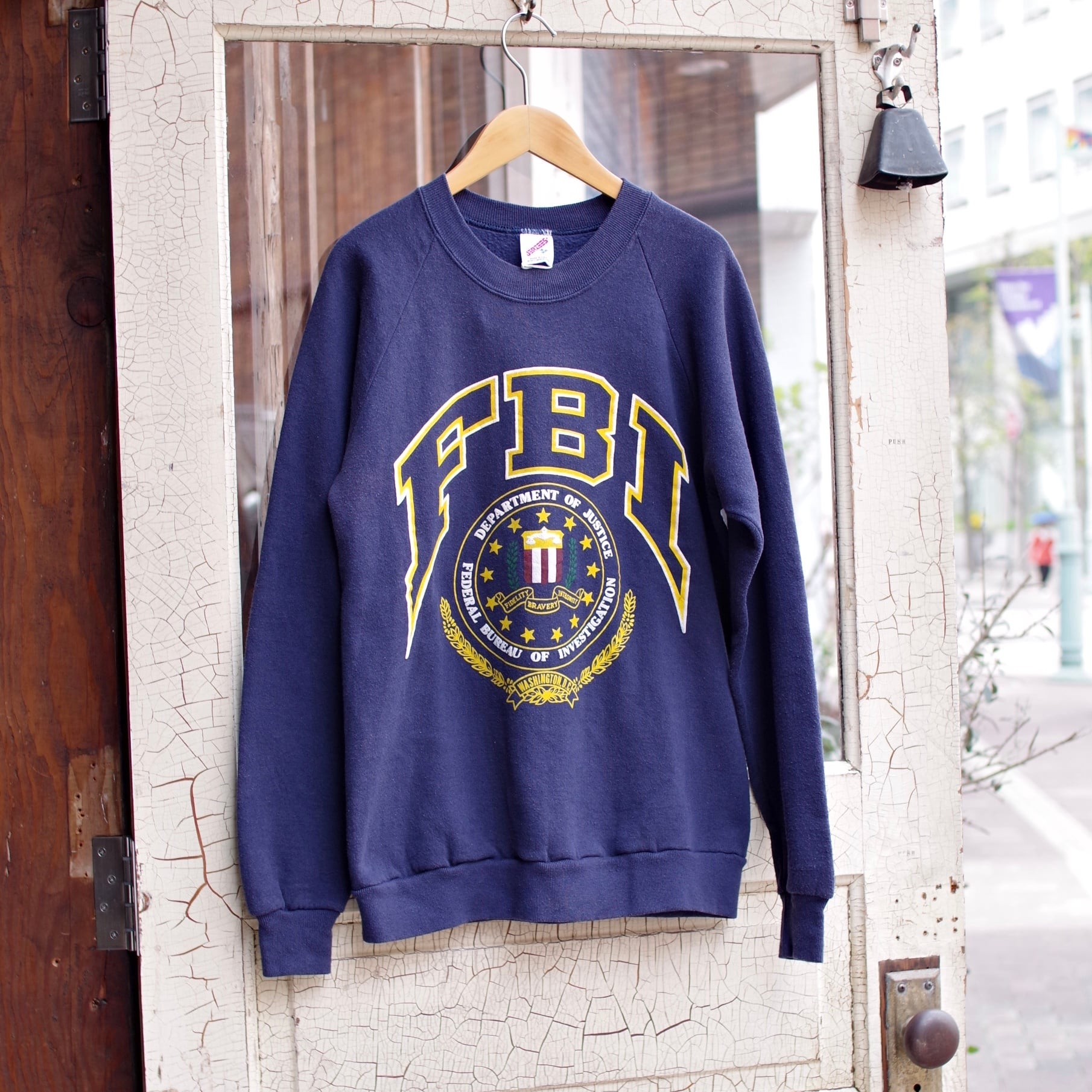 【アメリカ製】90’s vintage print sweatshirt