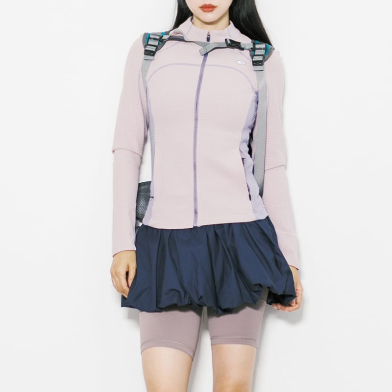 ニュアンスカラージップパーカー C00641