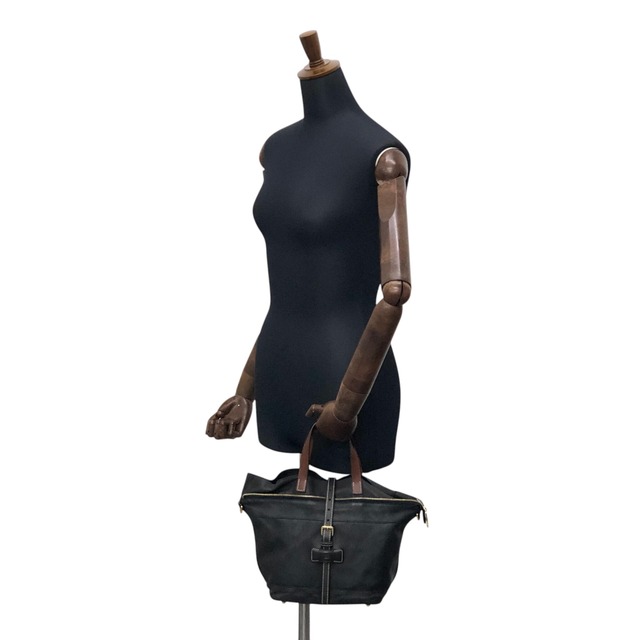 LOEWE ロエベ ショルダーバッグ ブラック フロントバックル 2way レザー vintage ヴィンテージ オールド pszdm6