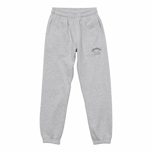 裏起毛 スウェットパンツ #1 【アッシュ】《M-XL》