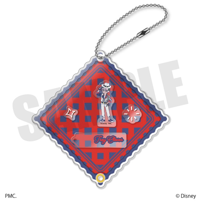 ディズニーツイステッドワンダーランド れとぽぷ シャカシャカアクキー ハーツラビュル寮 Eトレイ・クローバー