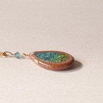陶器ネックレス  みずたまりno.7 しずく