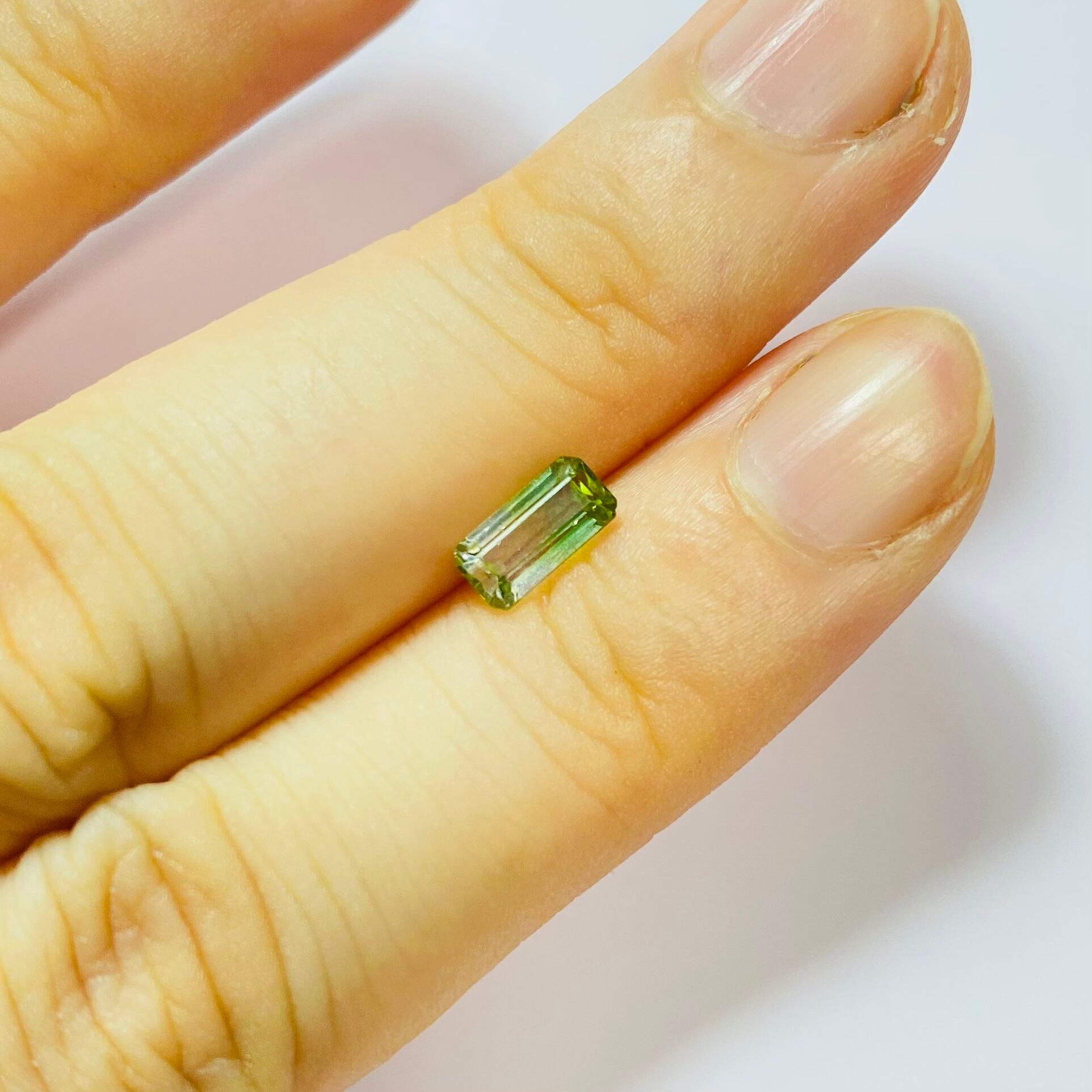 モヒートカラーな爽やかバイカラートルマリン