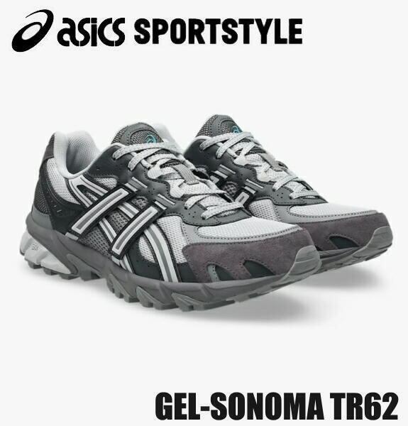アシックス スニーカー スポーツスタイル ゲル ソノマ メンズ グレー asics SportStyle GEL-SONOMA TR62 Concrete/Obsidian Grey 1203A734 1203A734