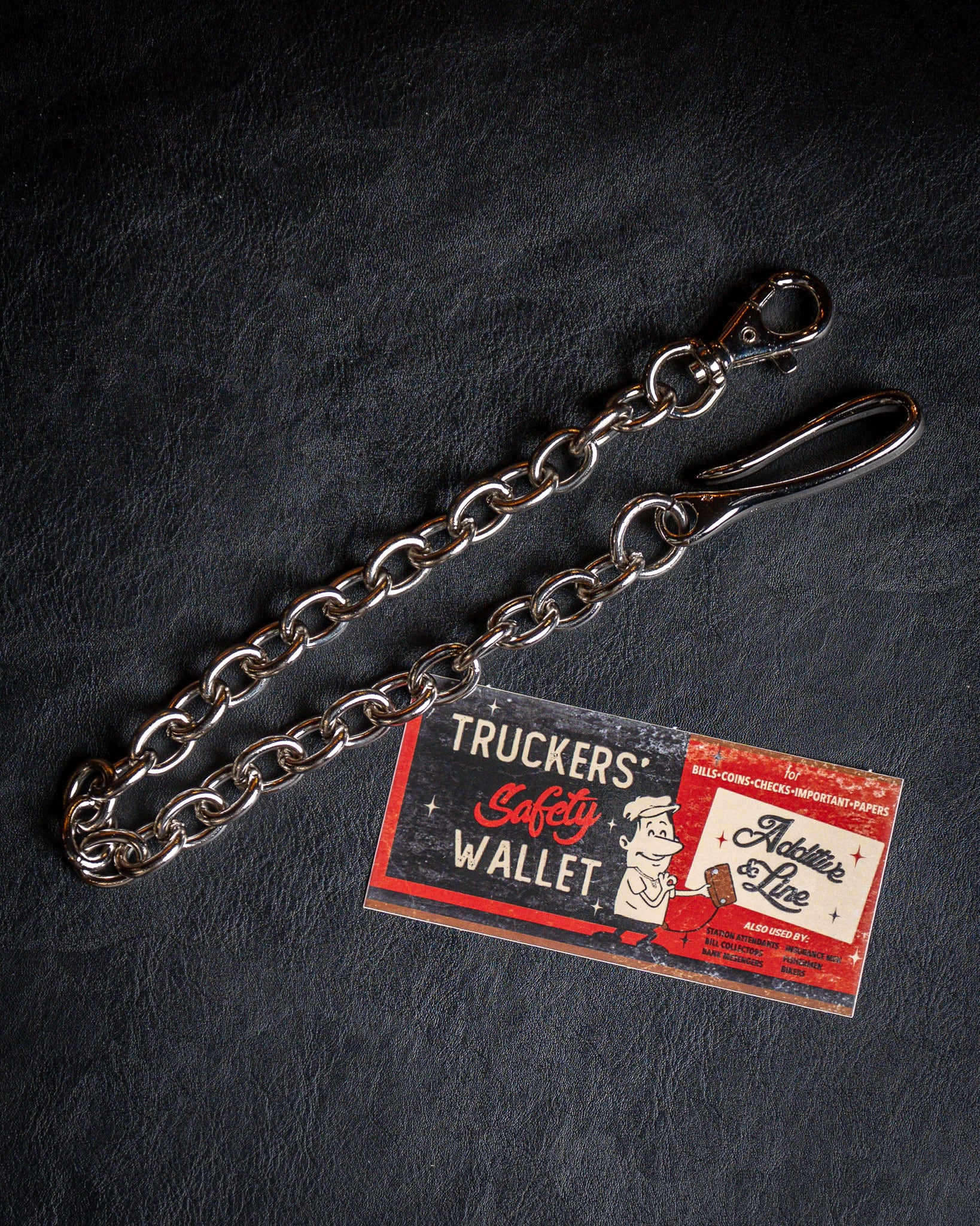 Additive and Line】Wallet Chain Nickel Silver WCH-005 新品