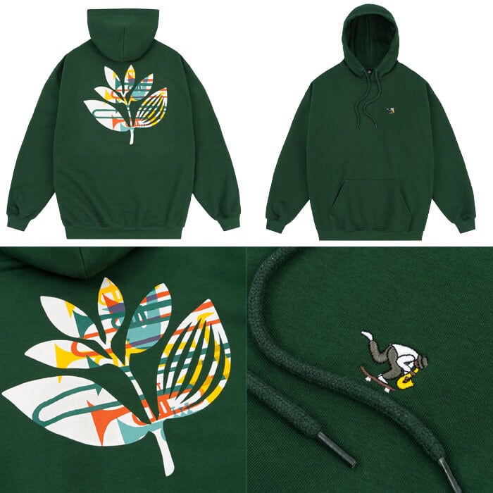 MAGENTA FA24 JAZZ HOODIE BLACK GREEN マゼンタ フーディー パーカー