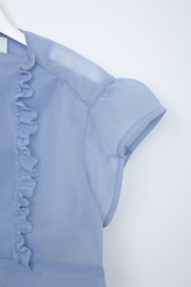 Sheer compact blouse