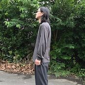 INTÉRIM / HIGH GAUGE SUVIN JERSEYE L/S TEE