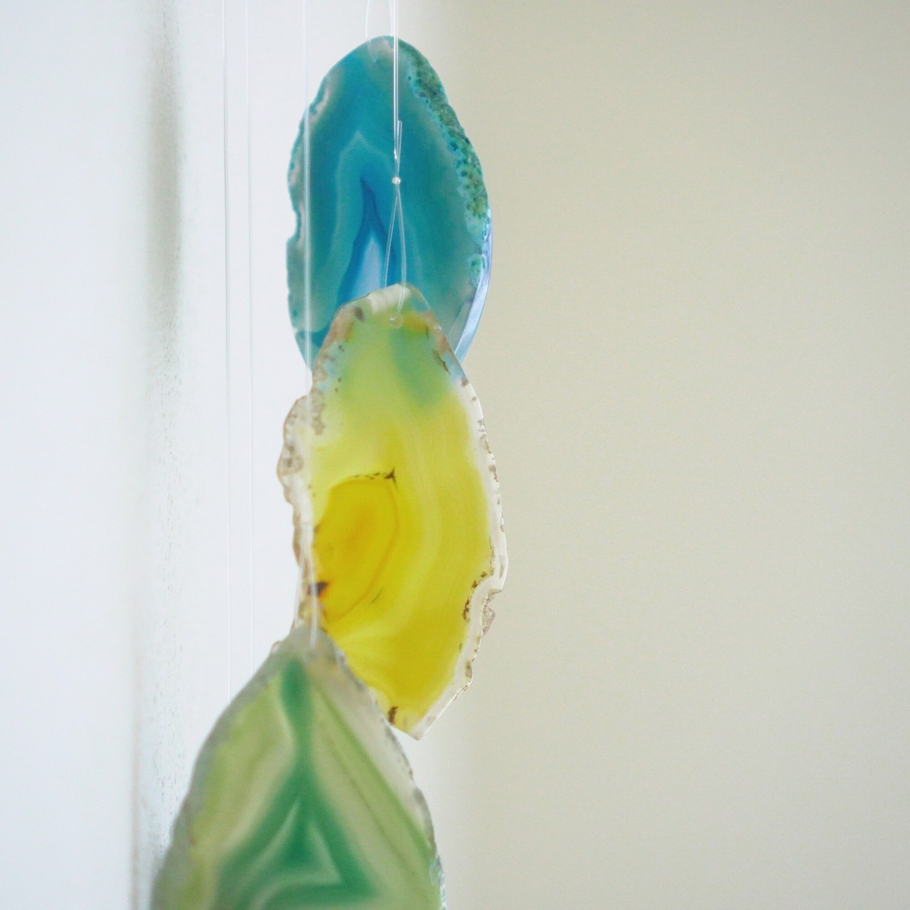 Neon Rainbow - アゲートヒーリングチャイム / Agate Sun Catcher Wind Chime 525