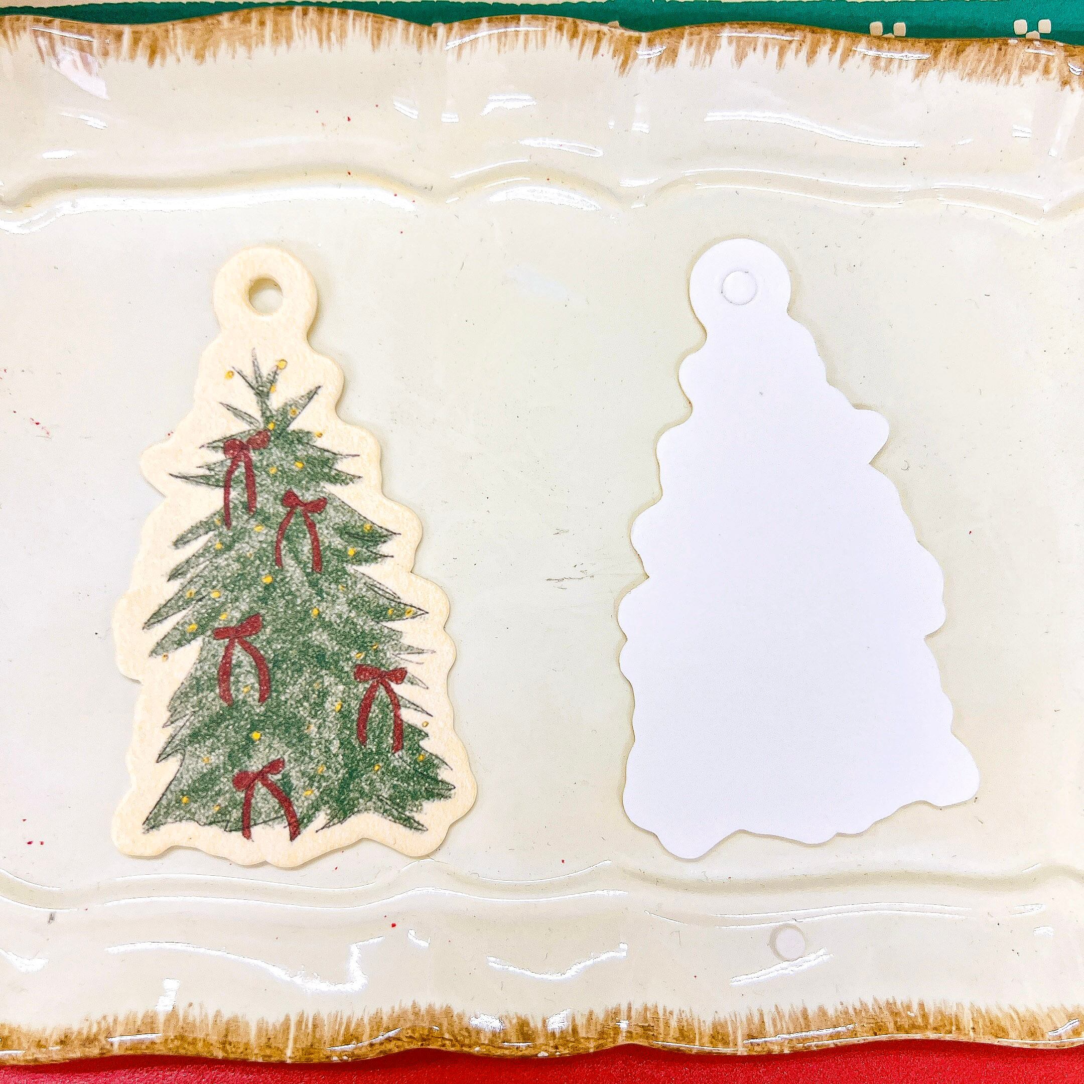 クリスマスモチーフ メッセージカード オーナメント 5種類セット