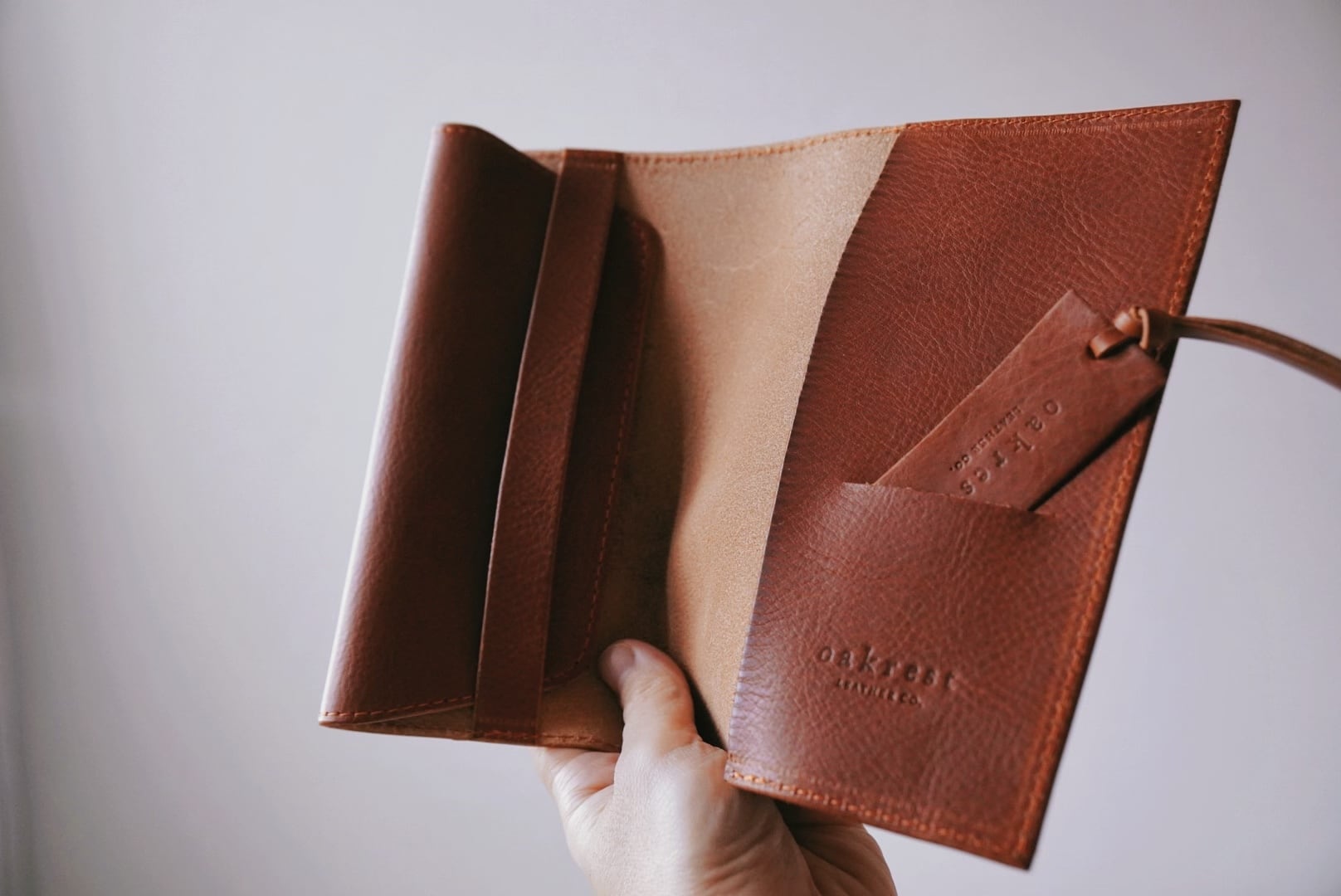 レザーブックカバー (文庫本 or 単行本サイズ) | oakrest leather work