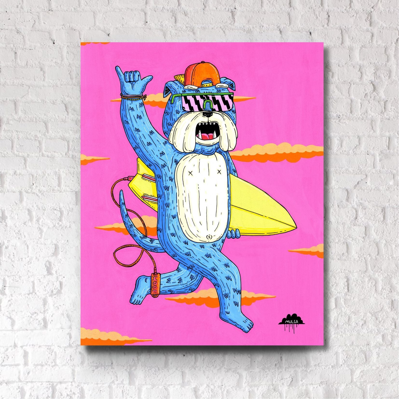 アートインテリア(キャンバス)/A-C-111-5040_Mango the Monkey | MULGA