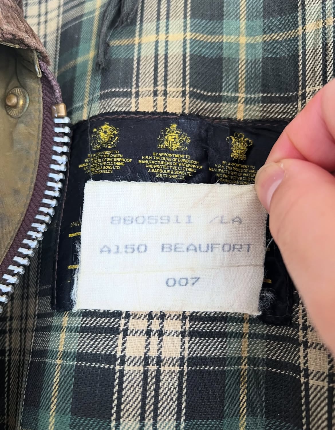 90's Barbour BEAUFORT S/S OILD JACKET 【L】 | JUKEBOX