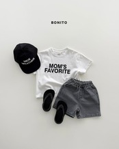 【取寄/韓国直送】BONITO 26/SM 5部デニムパンツ｜夏服｜韓国子供服