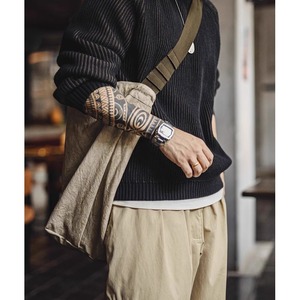 ビッグサイズ巾着ショルダーバッグ 10099