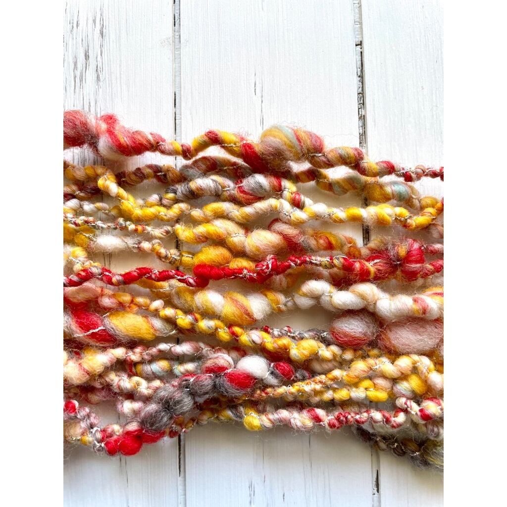 アートヤーン  手紡ぎ糸【21-1103】